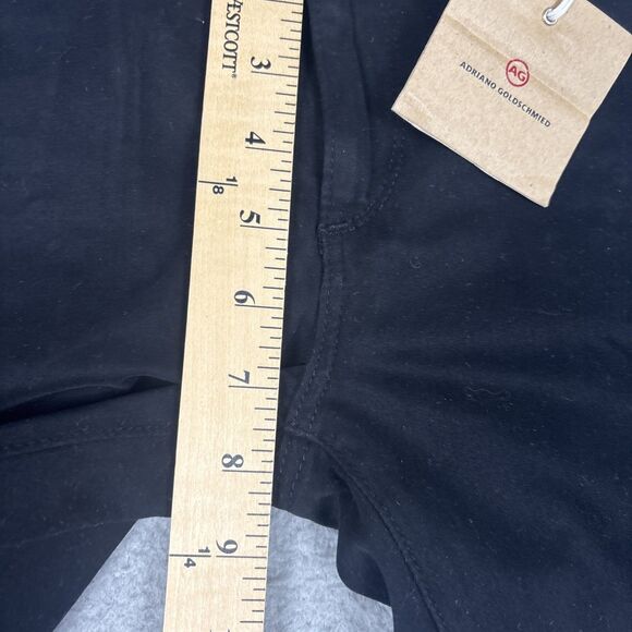 AG Adriano Goldschmied Women's The Ballad Slim Boot Pants SZ 30R Black MSRP $159 - Picture 7 of 9